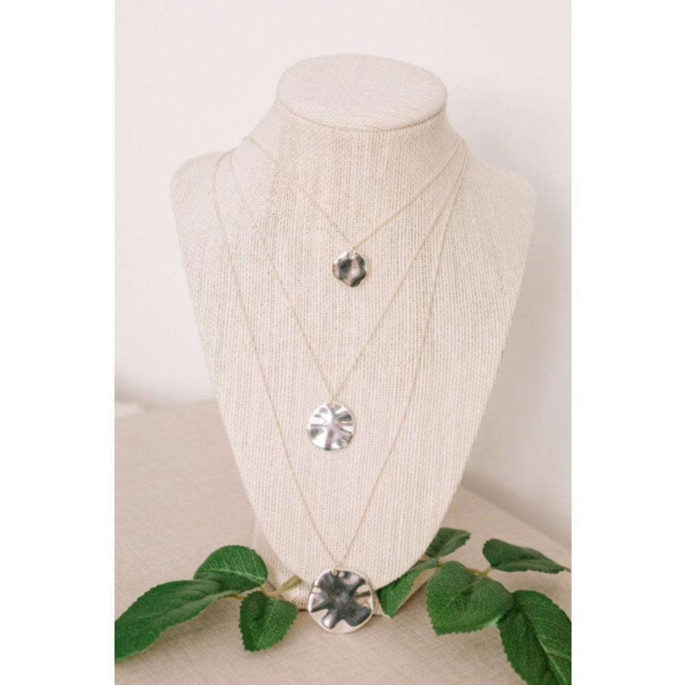 Chloe + Isabel Three-Row Paillette Pendants